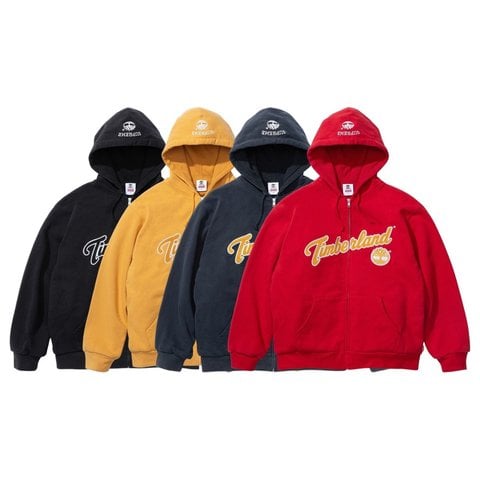 Supreme Supreme/Timberland Thermal Lined Zip Up Hooded Sweatshirt