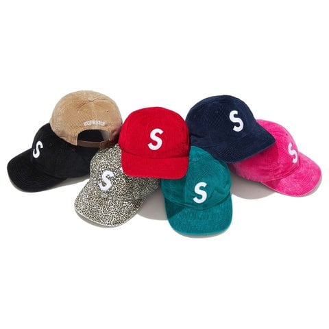 Supreme Corduroy S Logo 6-Panel